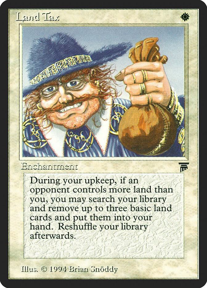 Land Tax card from Legends