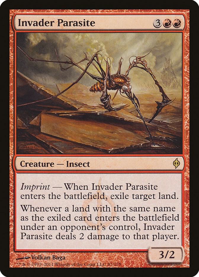 Invader Parasite 87 card from New Phyrexia