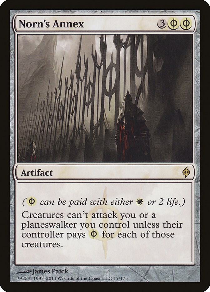 Norn's Annex 17 card from New Phyrexia