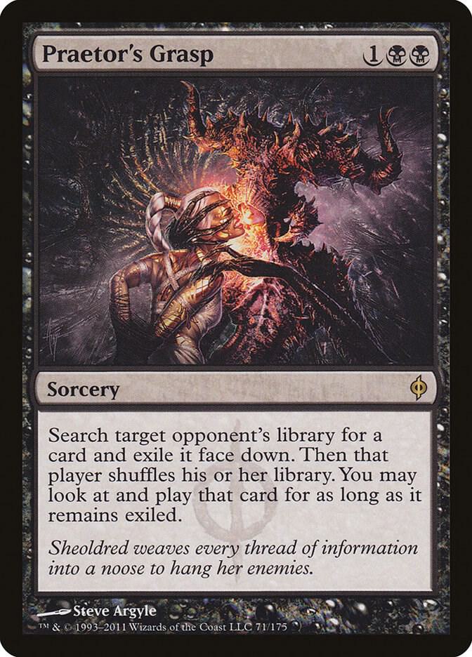 Praetor's Grasp 71 card from New Phyrexia