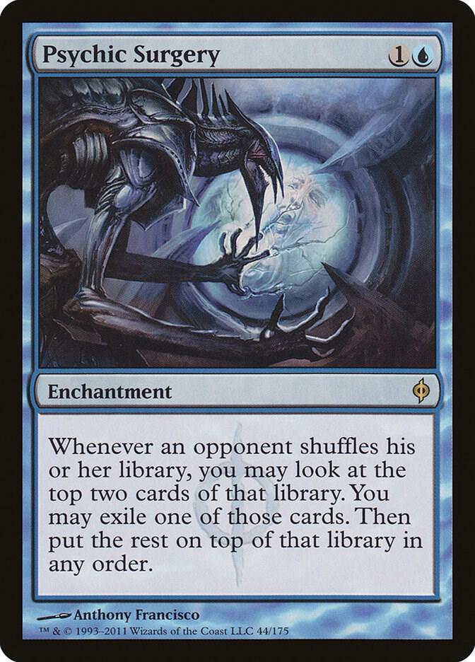 Psychic Surgery 44 card from New Phyrexia