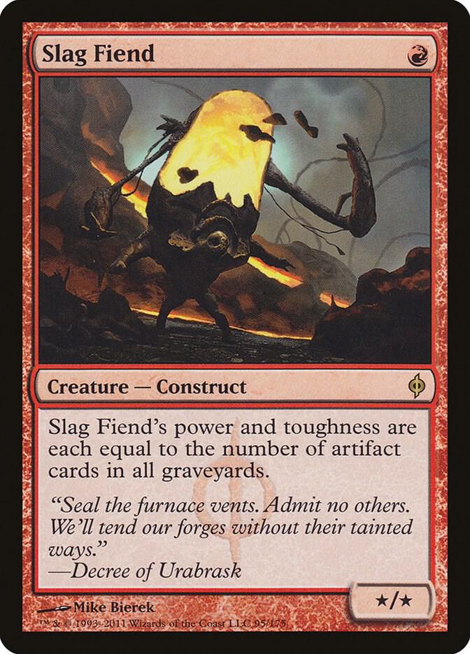 Slag Fiend 95 card from New Phyrexia