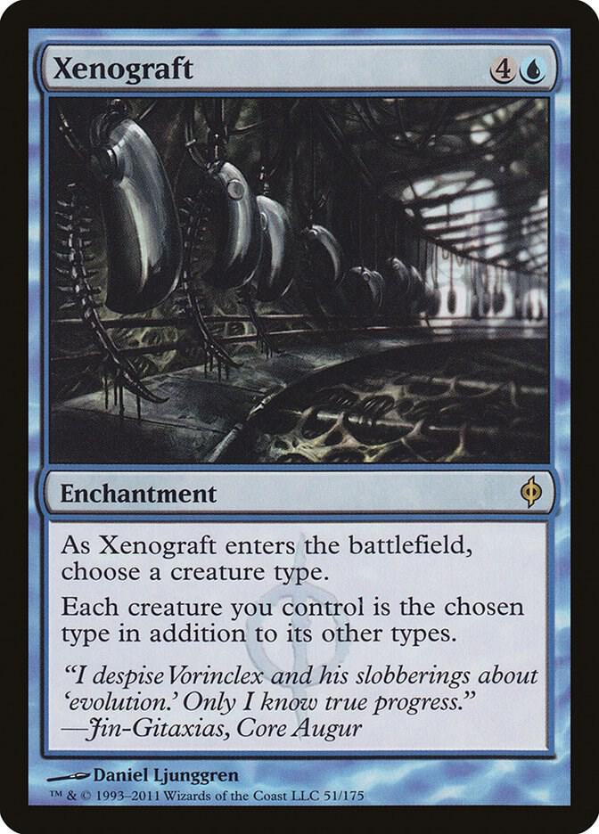 Xenograft 51 card from New Phyrexia