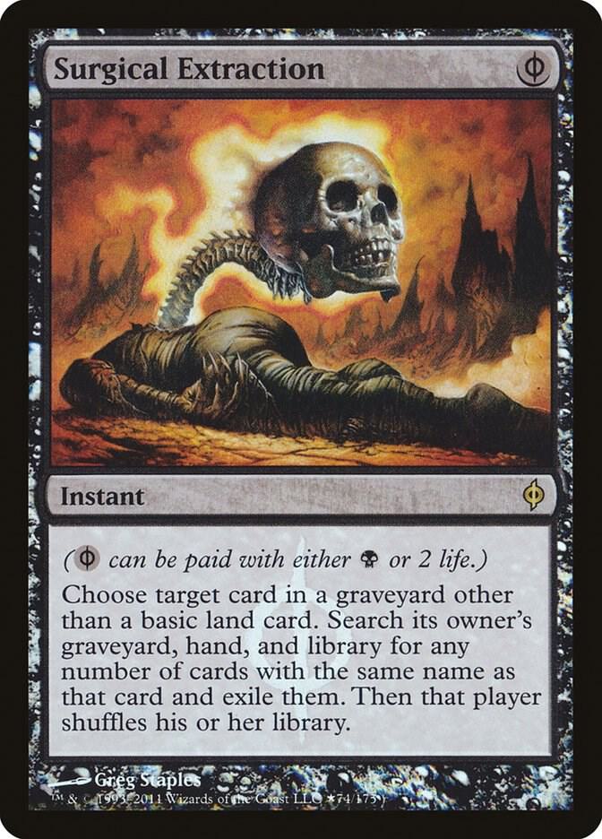Surgical Extraction 74 card from Buy-A-Box Promos