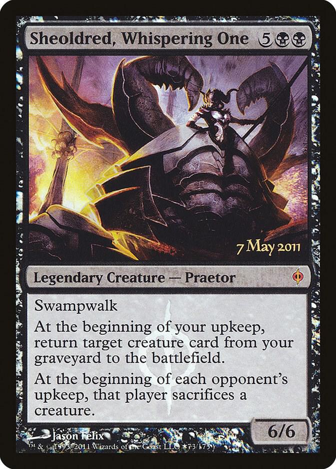 Sheoldred, Whispering One 73 card from Prerelease Cards