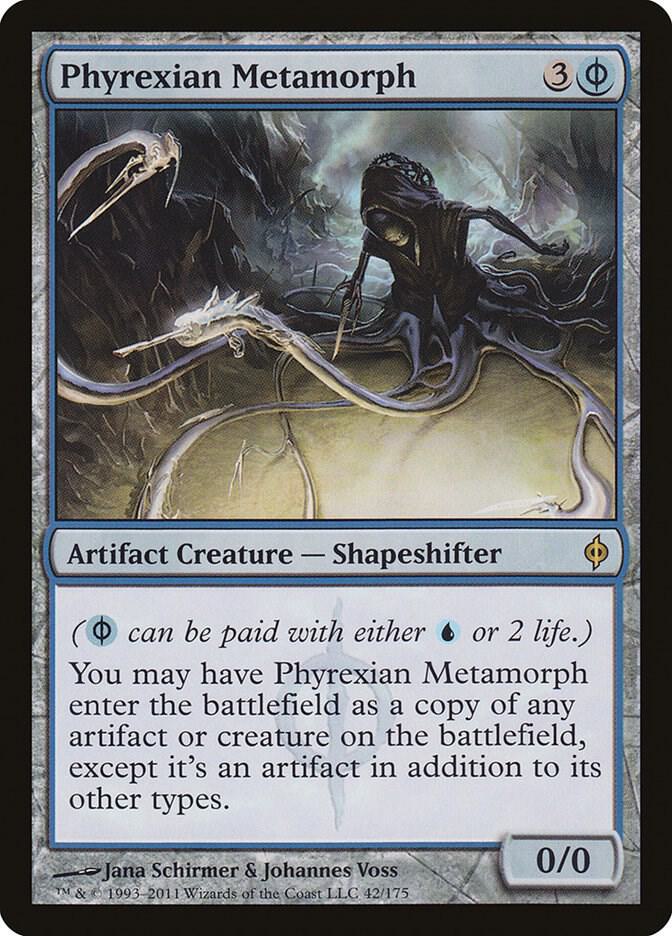 Phyrexian Metamorph 42 card from New Phyrexia