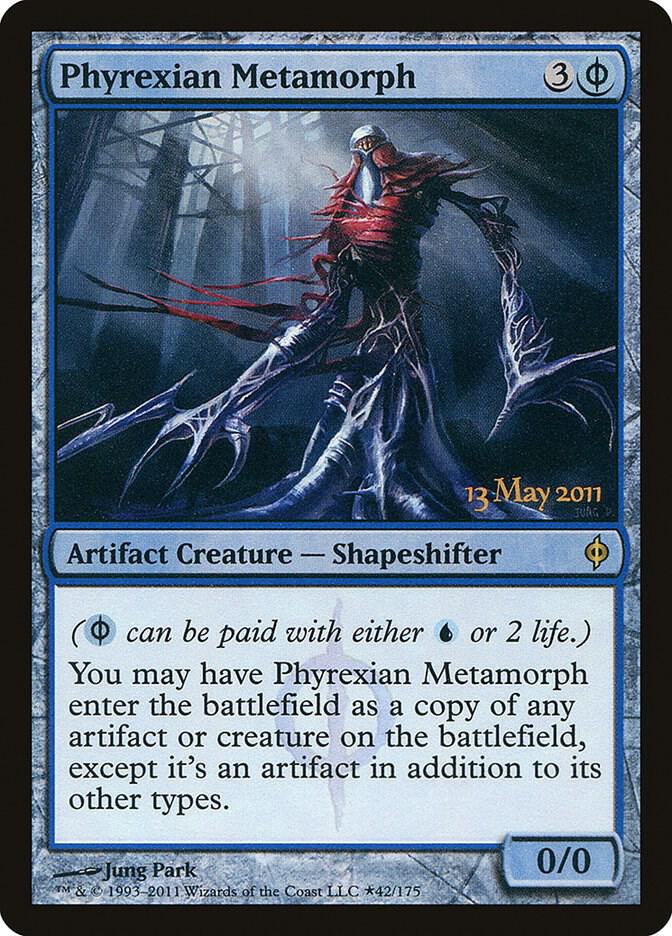 Phyrexian Metamorph 42 card from Launch Party & Release Event Promos