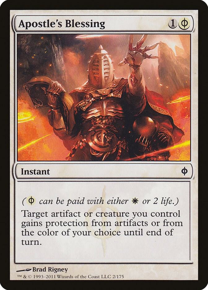 Apostle's Blessing 2 card from New Phyrexia