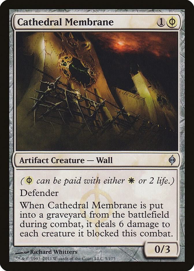 Cathedral Membrane 5 card from New Phyrexia