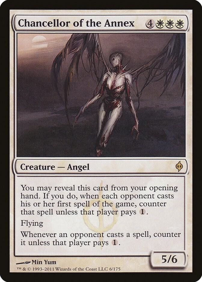 Chancellor of the Annex 6 card from New Phyrexia