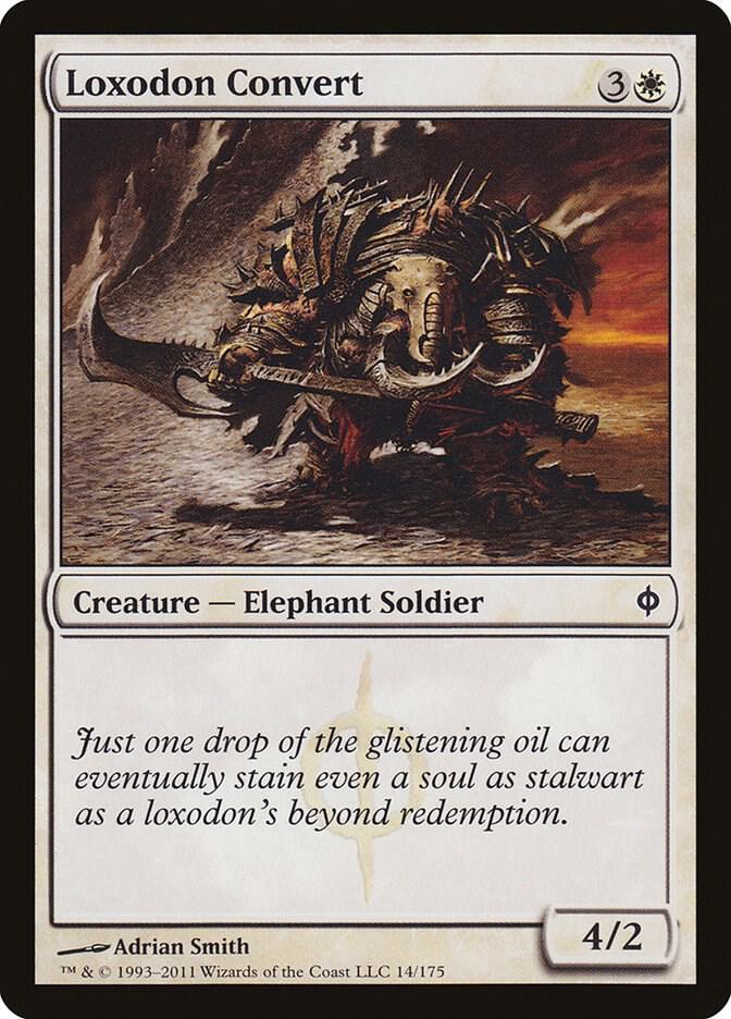 Loxodon Convert 14 card from New Phyrexia