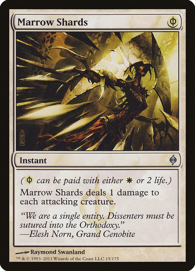 Marrow Shards 15 card from New Phyrexia