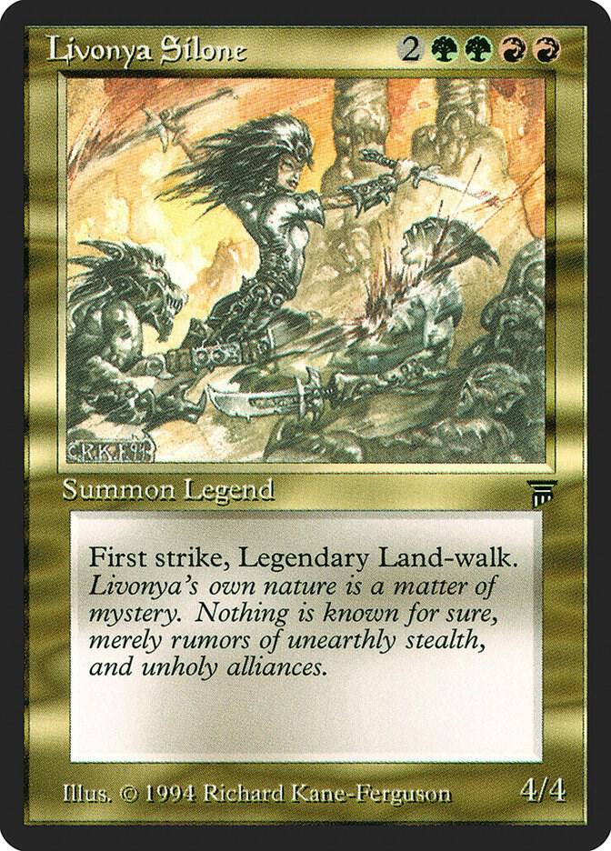 Livonya Silone card from Legends