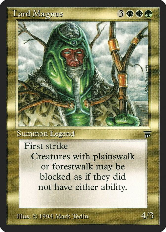 Lord Magnus card from Legends