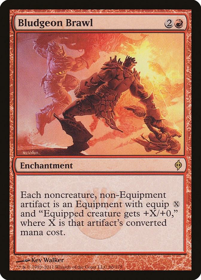 Bludgeon Brawl 80 card from New Phyrexia