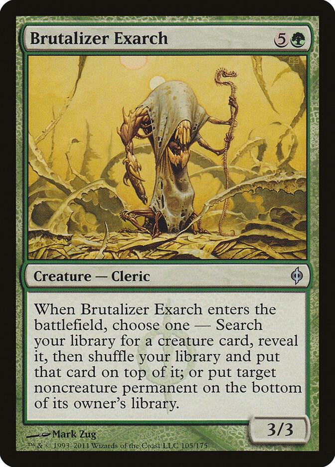 Brutalizer Exarch 105 card from New Phyrexia
