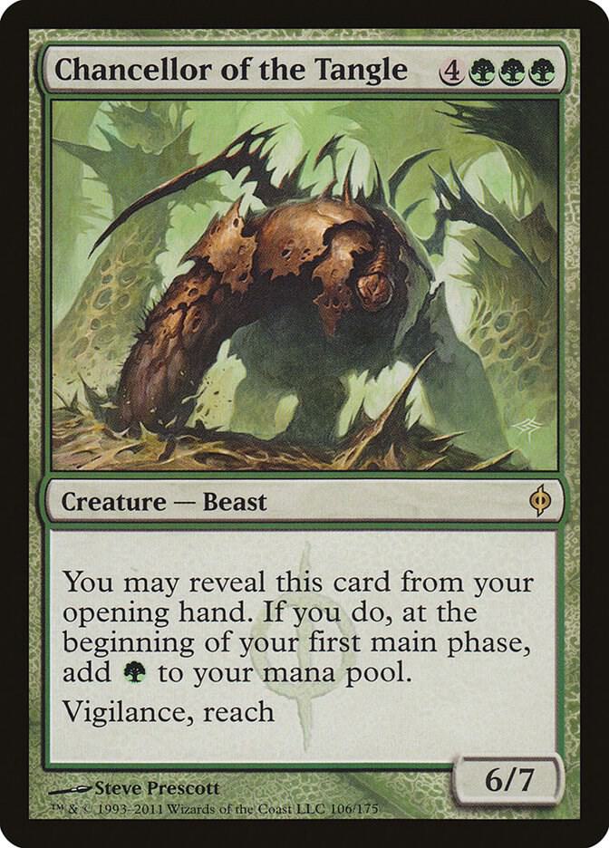 Chancellor of the Tangle 106 card from New Phyrexia