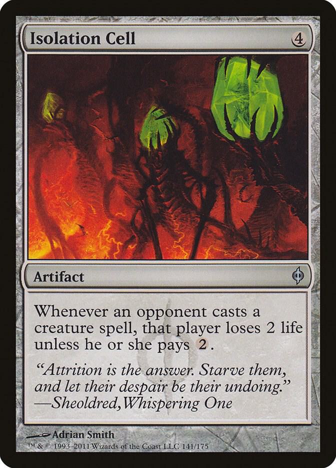 Isolation Cell 141 card from New Phyrexia