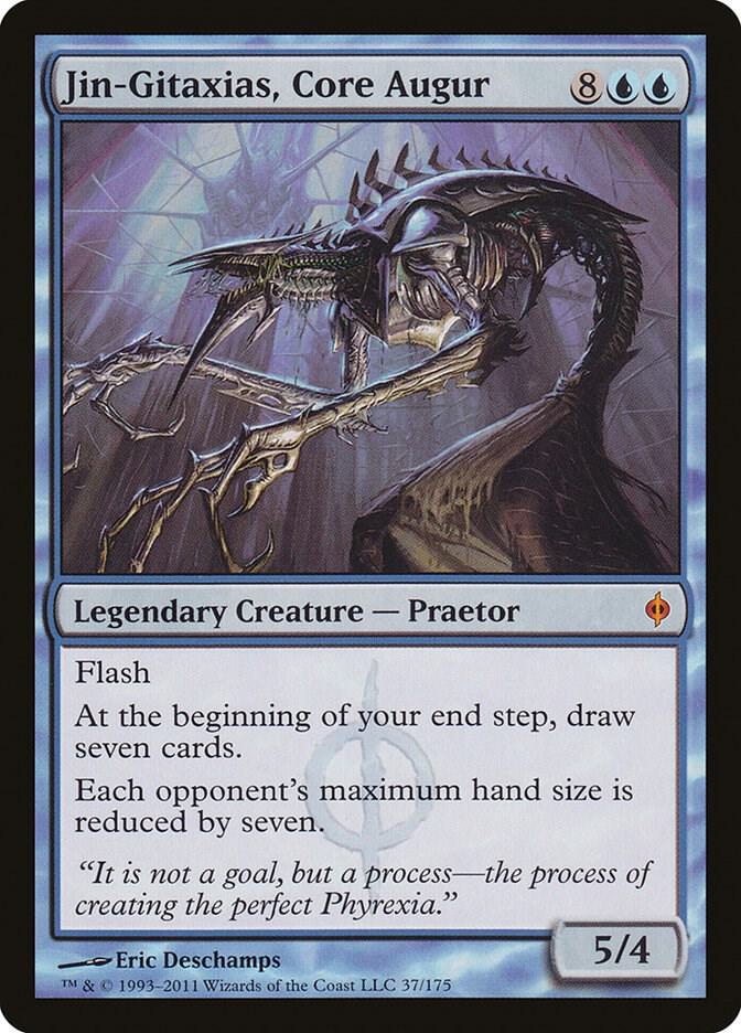 Jin-Gitaxias, Core Augur 37 card from New Phyrexia