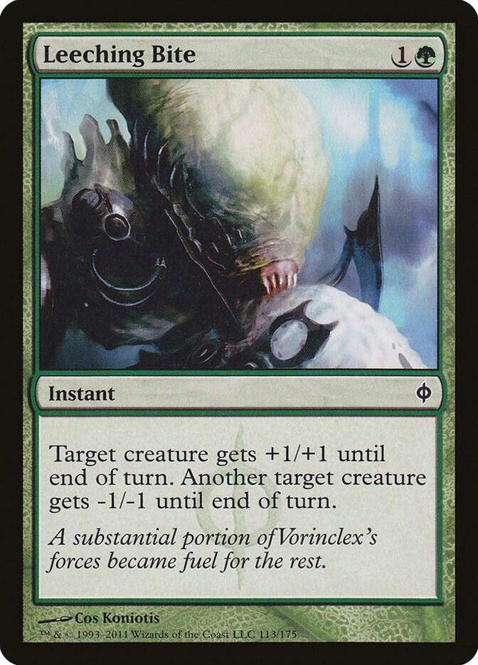 Leeching Bite 113 card from New Phyrexia