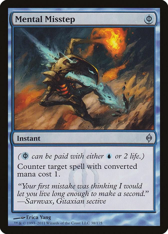 Mental Misstep 38 card from New Phyrexia