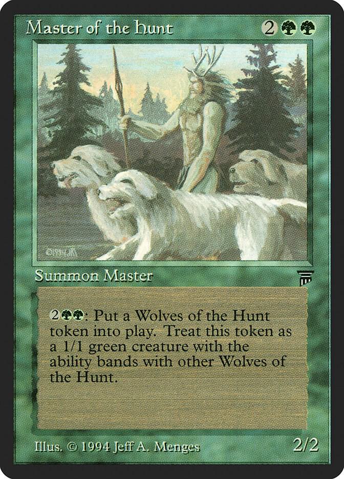 Master of the Hunt card from Legends