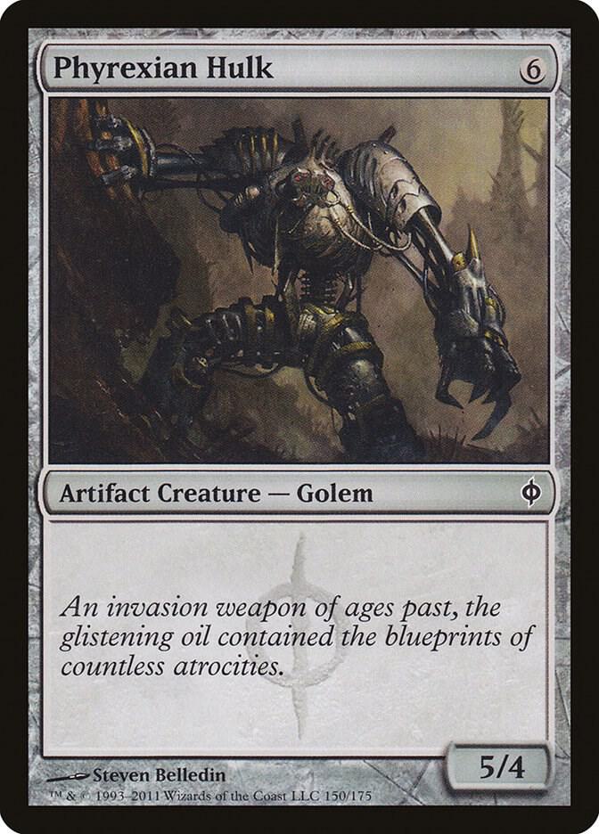 Phyrexian Hulk 150 card from New Phyrexia