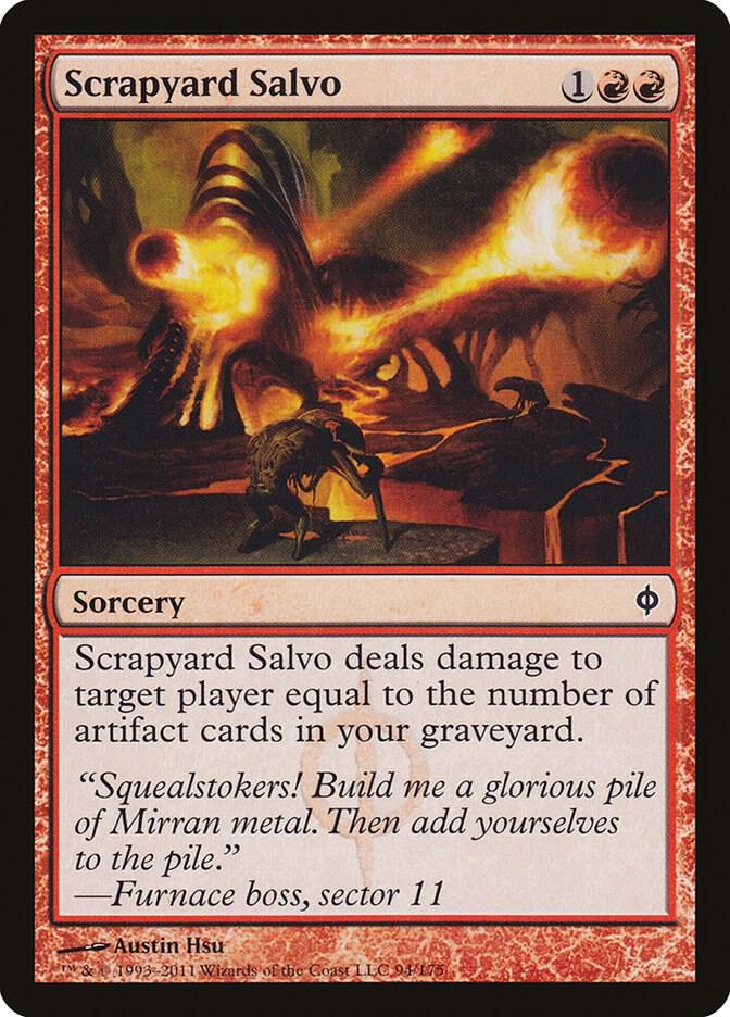 Scrapyard Salvo 94 card from New Phyrexia