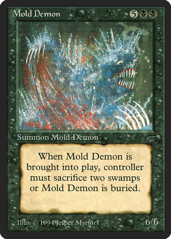 Mold Demon card from Legends