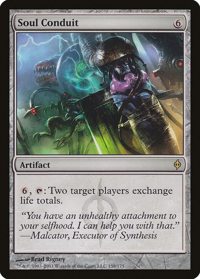 Soul Conduit 158 card from New Phyrexia