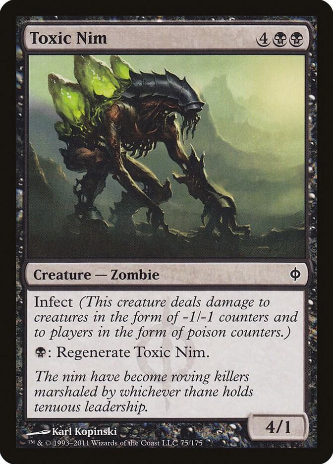 Toxic Nim 75 card from New Phyrexia