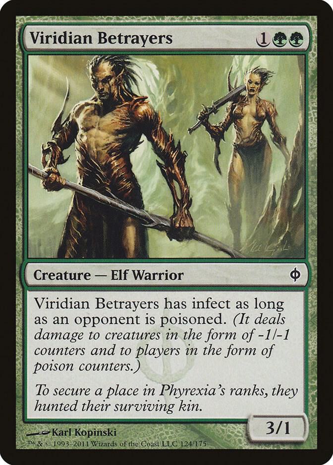 Viridian Betrayers 124 card from New Phyrexia