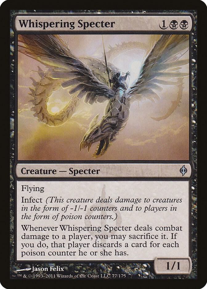 Whispering Specter 77 card from New Phyrexia