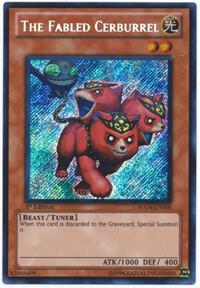 The Fabled Cerburrel HA04-EN008 card from Hidden Arsenal 4