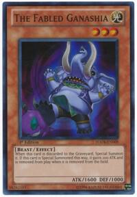 The Fabled Ganashia HA04-EN009 card from Hidden Arsenal 4