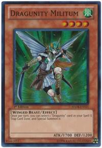 Dragunity Militum HA04-EN011 card from Hidden Arsenal 4