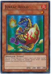 Jurrac Aeolo HA04-EN017 card from Hidden Arsenal 4