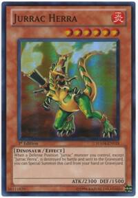 Jurrac Herra HA04-EN018 card from Hidden Arsenal 4