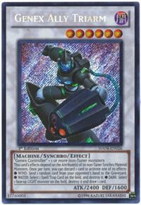 Genex Ally Triarm HA04-EN026 card from Hidden Arsenal 4