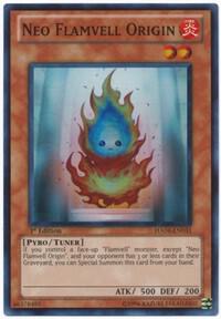 Neo Flamvell Origin HA04-EN031 card from Hidden Arsenal 4