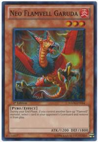 Neo Flamvell Garuda HA04-EN034 card from Hidden Arsenal 4