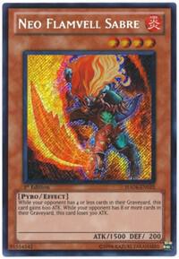 Neo Flamvell Sabre HA04-EN035 card from Hidden Arsenal 4