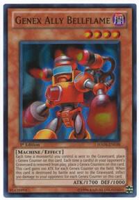 Genex Ally Bellflame HA04-EN038 card from Hidden Arsenal 4