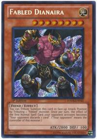 Fabled Dianaira HA04-EN043 card from Hidden Arsenal 4