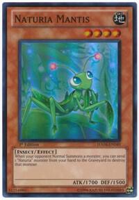 Naturia Mantis HA04-EN049 card from Hidden Arsenal 4