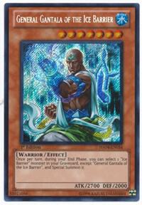 General Gantala of the Ice Barrier HA04-EN054 card from Hidden Arsenal 4