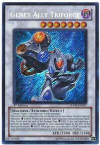 Genex Ally Triforce HA04-EN057 card from Hidden Arsenal 4