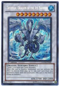 Trishula, Dragon of the Ice Barrier HA04-EN060 card from Hidden Arsenal 4