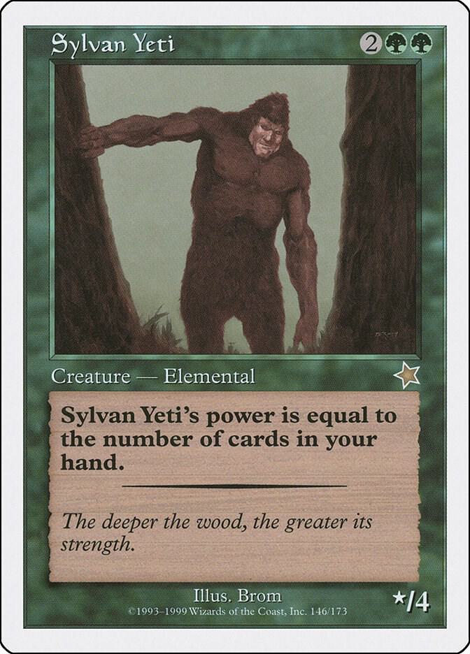 Sylvan Yeti 146 card from Starter 1999