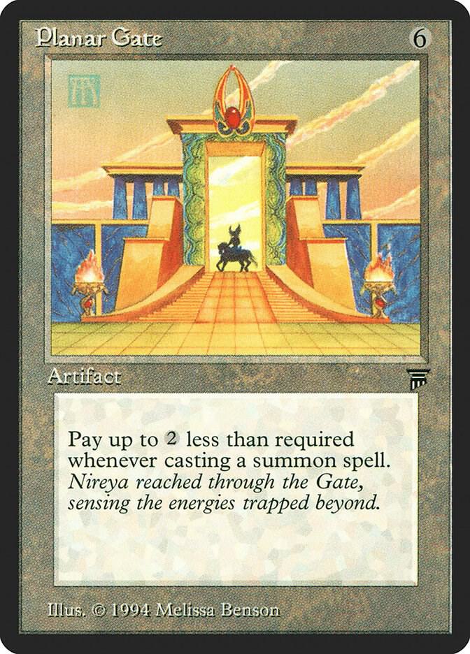 Planar Gate card from Legends